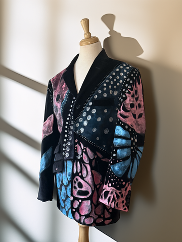 BUTTERFLY FX VELVET JACKET I