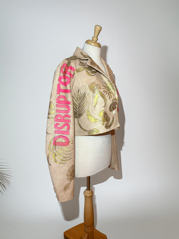 DISRUPTOR VEGAN LEATHER JACKET