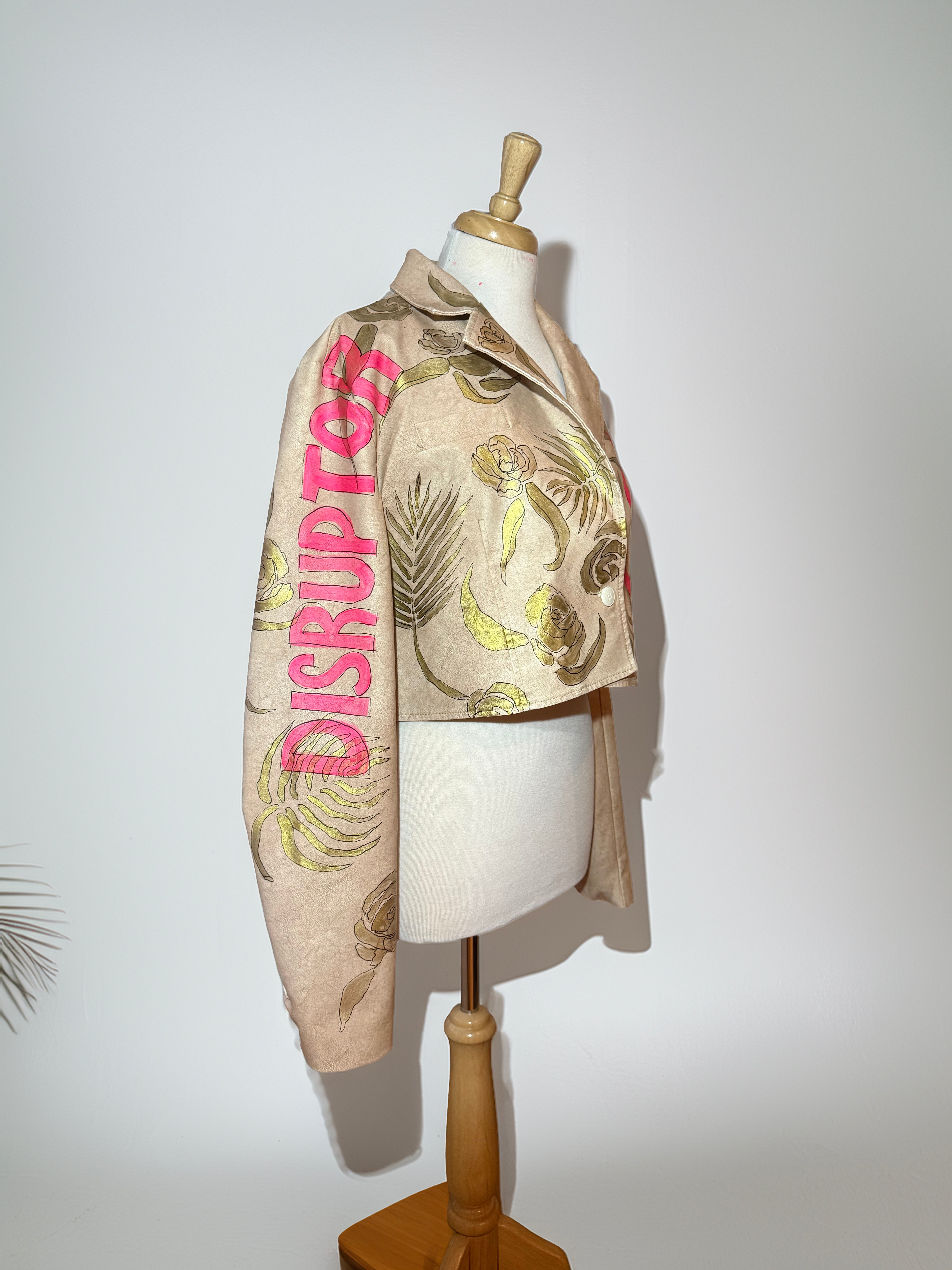 DISRUPTOR VEGAN LEATHER JACKET