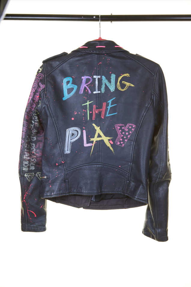 BRING THE PLAY I VEGAN LEATHER JACKET