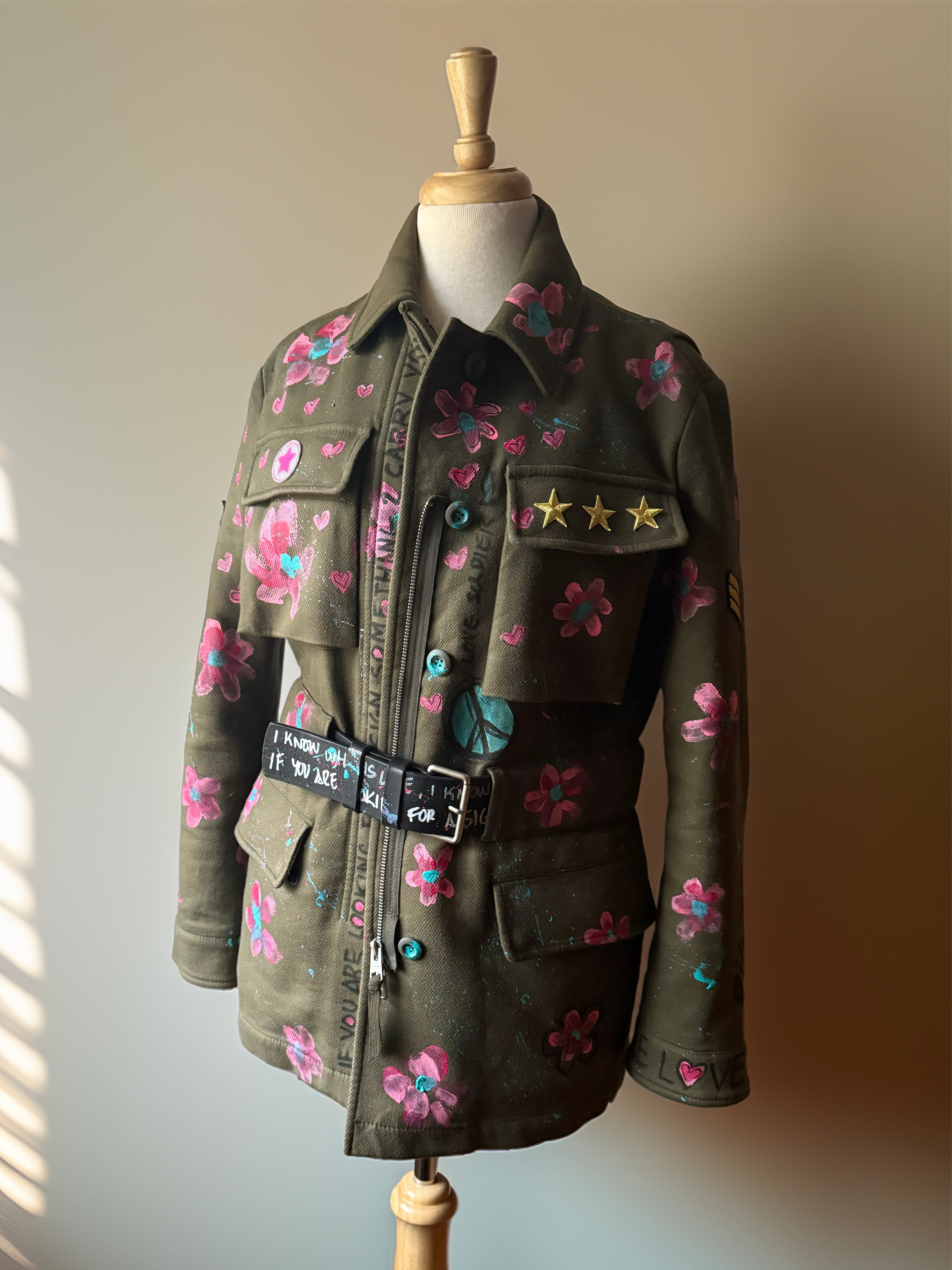 BE LOVE I MILITARY JACKET