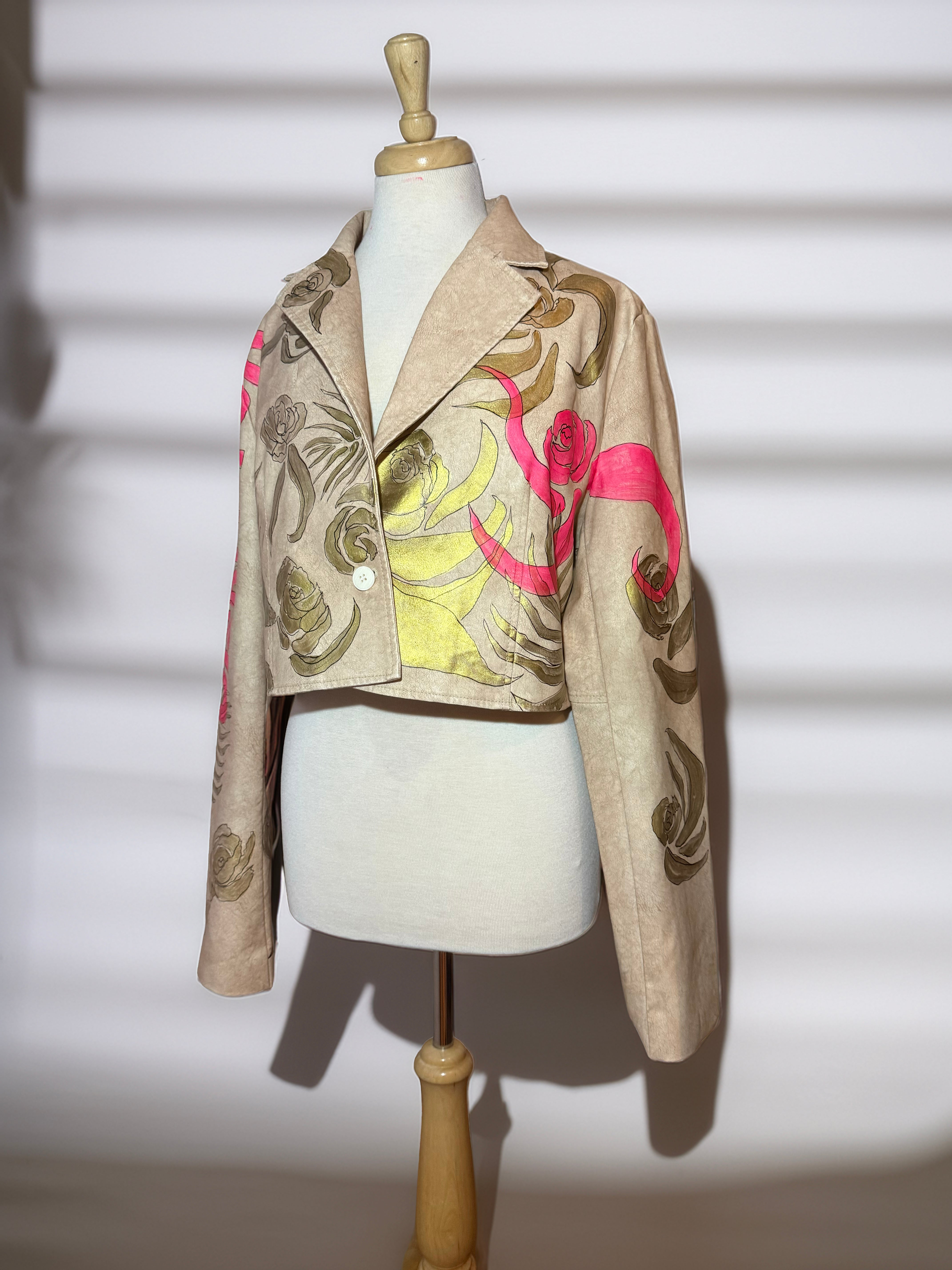 DISRUPTOR VEGAN LEATHER JACKET